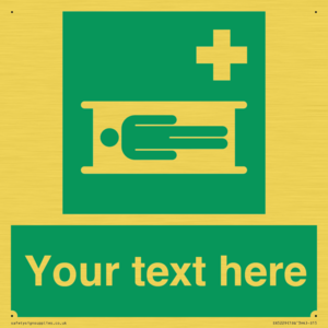 Custom Stretcher Sign